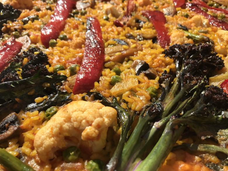 Arroz con verduras