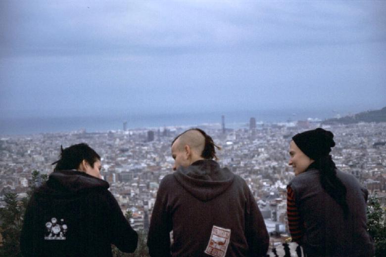 Punks en el Parque Güell
