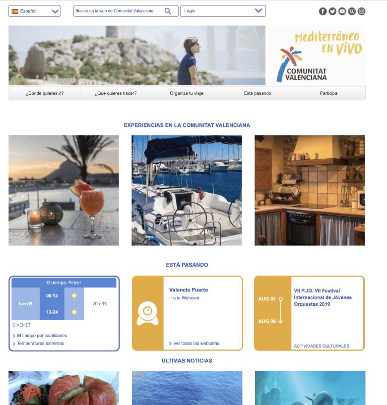 Portal de Turismo de la Comunitat Valenciana
