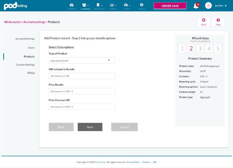 Diseño de Aplicación Web con Panel de control