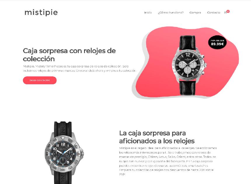 Online Shop Mistipie.es