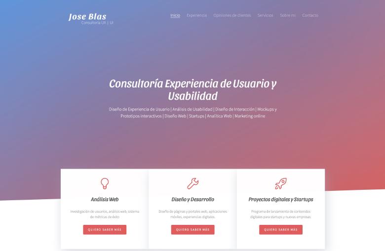 Jose L Blas Consultoría UX